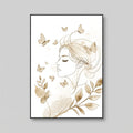 Évasion Sauvage – Affiche Murale Premium Femme, Nature & Animaux